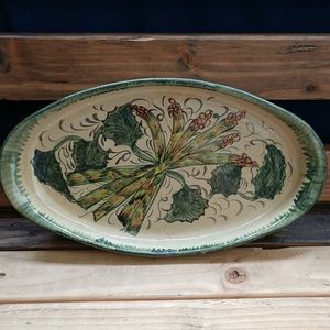VTG terracotta (made in mexico) oblong tray